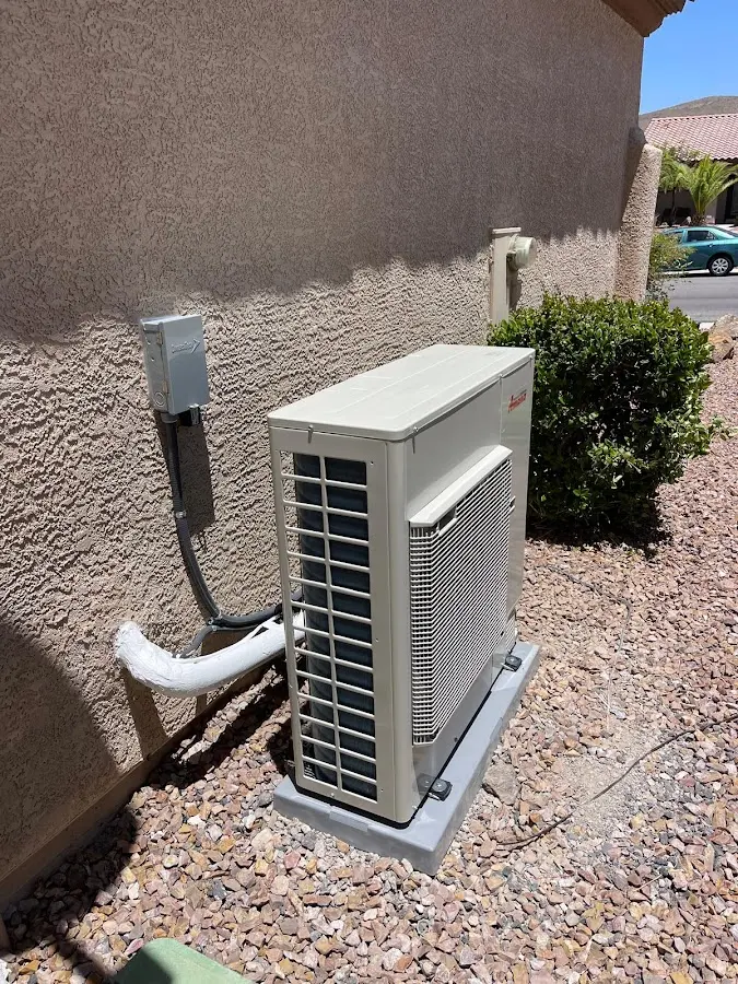 Residential air conditioning condenser unit in Salt Lake City
