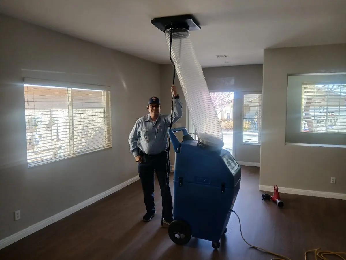 Professional Dryer Vent Cleaning work inside a Salt Lake City home